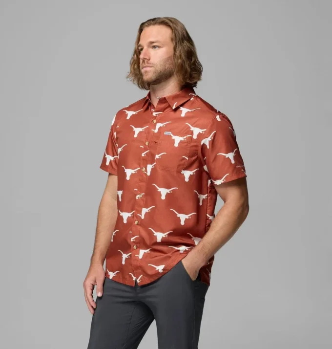 Men Collegiate PFG Super Slack Tide™ Shirt – Texas Men Collegiate PFG Super Slack Tide™ Shirt – Texas