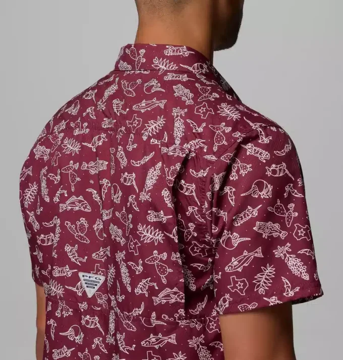 Men Collegiate PFG Super Slack Tide™ Shirt – Texas A&M