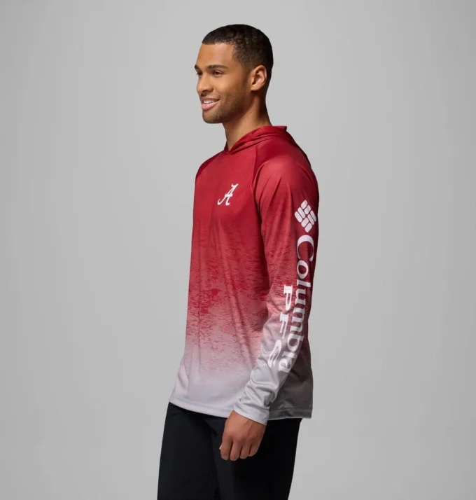 Men Collegiate PFG Super Terminal Tackle™ Hoodie – Alabama