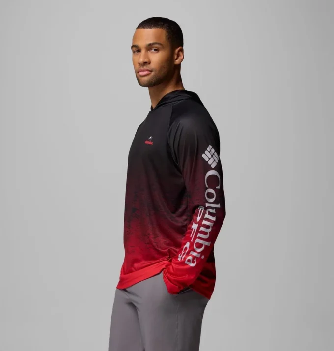Men Collegiate PFG Super Terminal Tackle™ Hoodie – Georgia
