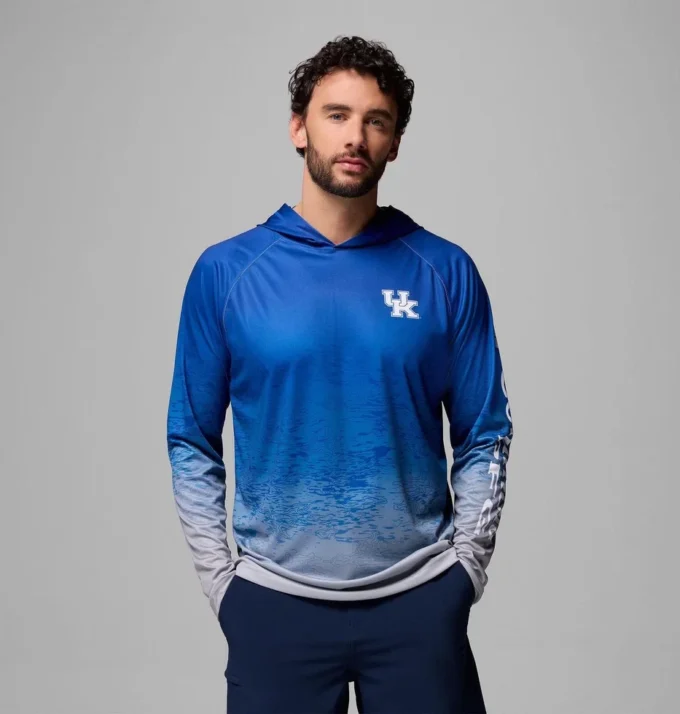 Men Collegiate PFG Super Terminal Tackle™ Hoodie – Kentucky Men Collegiate PFG Super Terminal Tackle™ Hoodie – Kentucky