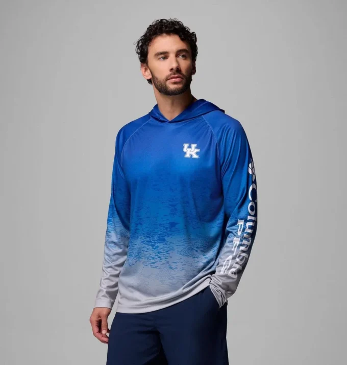 Men Collegiate PFG Super Terminal Tackle™ Hoodie – Kentucky Men Collegiate PFG Super Terminal Tackle™ Hoodie – Kentucky