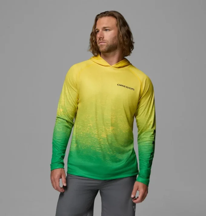 Men Collegiate PFG Super Terminal Tackle™ Hoodie – Oregon