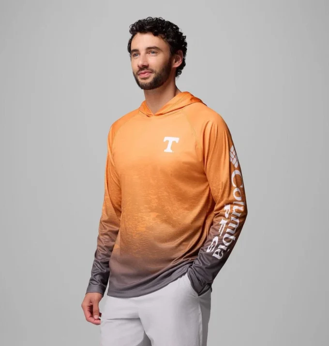 Men Collegiate PFG Super Terminal Tackle™ Hoodie – Tennessee Men Collegiate PFG Super Terminal Tackle™ Hoodie – Tennessee