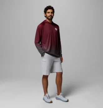 Men Collegiate PFG Super Terminal Tackle™ Hoodie – Texas A&M