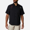 Men Collegiate PFG Tamiami™ Short Sleeve Shirt – Alabama Men Collegiate PFG Tamiami™ Short Sleeve Shirt – Alabama