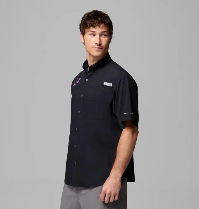 Men Collegiate PFG Tamiami™ Short Sleeve Shirt – Arkansas Men Collegiate PFG Tamiami™ Short Sleeve Shirt – Arkansas