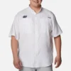 Men Collegiate PFG Tamiami™ Short Sleeve Shirt – Big – Florida