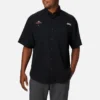 Men Collegiate PFG Tamiami™ Short Sleeve Shirt – Big – Georgia
