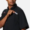 Men Collegiate PFG Tamiami™ Short Sleeve Shirt – Big – Georgia