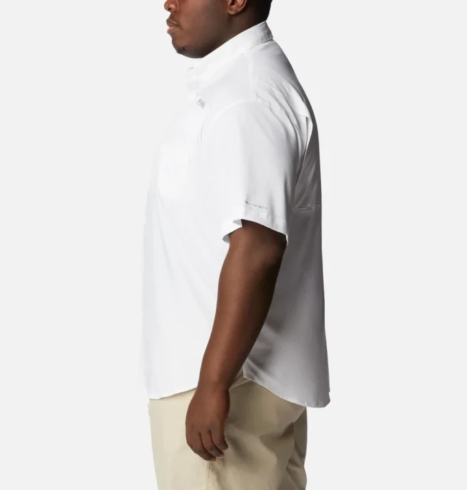 Men Collegiate PFG Tamiami™ Short Sleeve Shirt – Big – LSU
