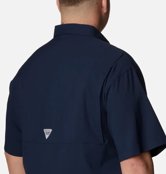 Men Collegiate PFG Tamiami™ Short Sleeve Shirt – Big – West Virginia Men Collegiate PFG Tamiami™ Short Sleeve Shirt – Big – West Virginia