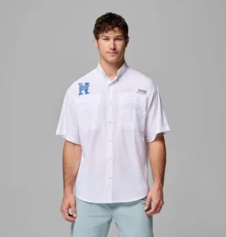 Men Collegiate PFG Tamiami™ Short Sleeve Shirt – Kentucky