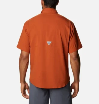 Men Collegiate PFG Tamiami™ Short Sleeve Shirt – Tall – Texas