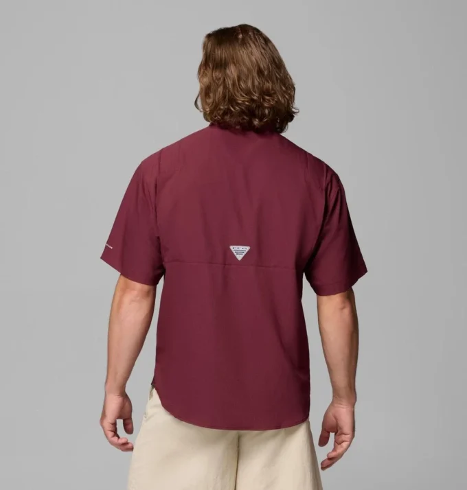 Men Collegiate PFG Tamiami™ Short Sleeve Shirt – Texas A&M