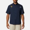 Men Collegiate PFG Tamiami™ Short Sleeve Shirt – West Virginia Men Collegiate PFG Tamiami™ Short Sleeve Shirt – West Virginia