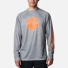 Men Collegiate PFG Terminal Tackle™ Heather Long Sleeve Shirt – Clemson Men Collegiate PFG Terminal Tackle™ Heather Long Sleeve Shirt – Clemson