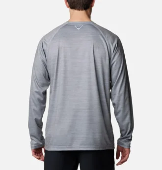 Men Collegiate PFG Terminal Tackle™ Heather Long Sleeve Shirt – Clemson