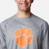Men Collegiate PFG Terminal Tackle™ Heather Long Sleeve Shirt – Clemson Men Collegiate PFG Terminal Tackle™ Heather Long Sleeve Shirt – Clemson