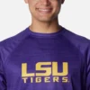 Men Collegiate PFG Terminal Tackle™ Heather Long Sleeve Shirt – LSU Men Collegiate PFG Terminal Tackle™ Heather Long Sleeve Shirt – LSU