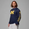 Men Collegiate PFG Terminal Tackle™ Heather Long Sleeve Shirt – Michigan Men Collegiate PFG Terminal Tackle™ Heather Long Sleeve Shirt – Michigan