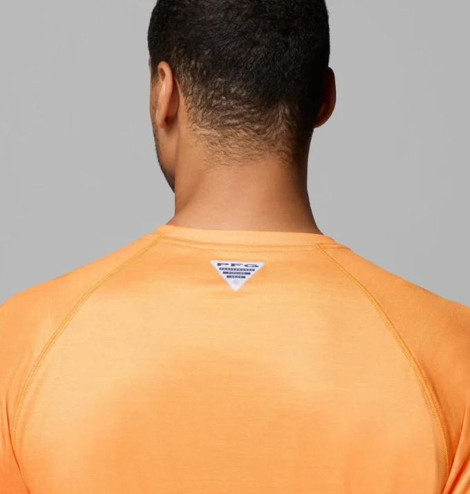 Men Collegiate PFG Terminal Tackle™ Heather Long Sleeve Shirt – Tennessee Men Collegiate PFG Terminal Tackle™ Heather Long Sleeve Shirt – Tennessee