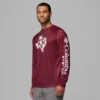 Men Collegiate PFG Terminal Tackle™ Heather Long Sleeve Shirt – Texas A&M