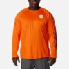 Men Collegiate PFG Terminal Tackle™ Long Sleeve Shirt – Big – Clemson Men Collegiate PFG Terminal Tackle™ Long Sleeve Shirt – Big – Clemson