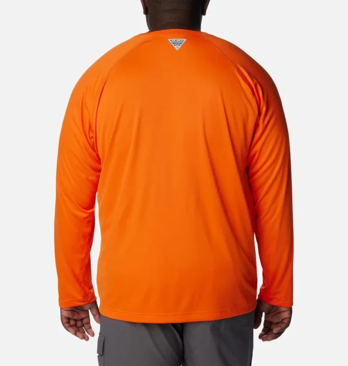 Men Collegiate PFG Terminal Tackle™ Long Sleeve Shirt – Big – Clemson Men Collegiate PFG Terminal Tackle™ Long Sleeve Shirt – Big – Clemson