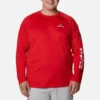 Men Collegiate PFG Terminal Tackle™ Long Sleeve Shirt – Big – Georgia