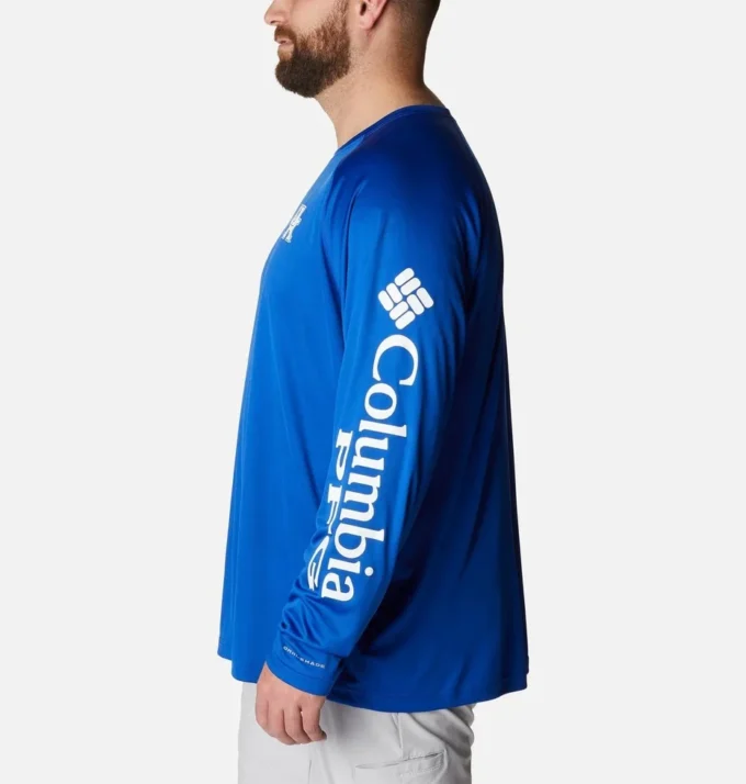 Men Collegiate PFG Terminal Tackle™ Long Sleeve Shirt – Big – Kentucky