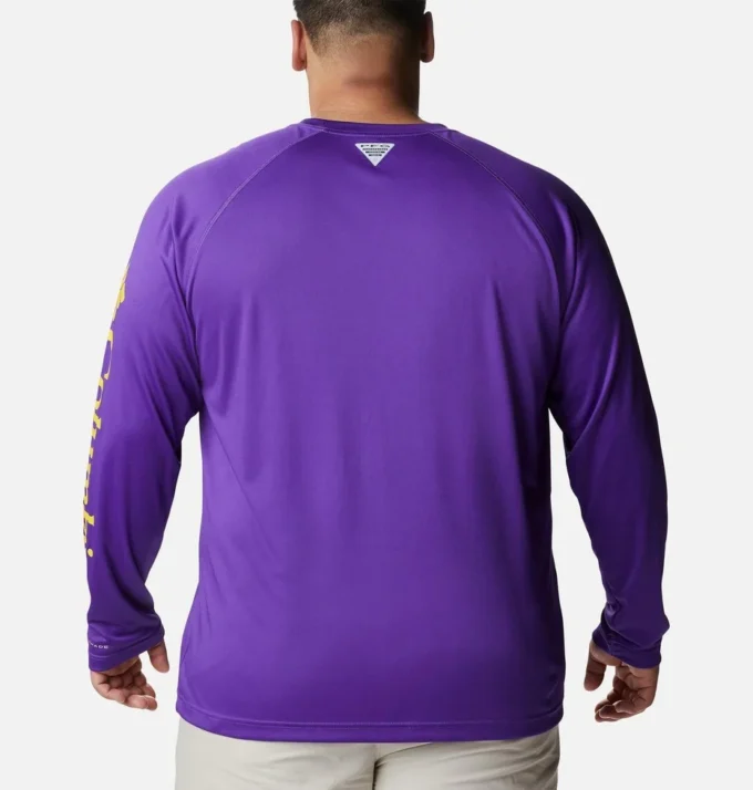 Men Collegiate PFG Terminal Tackle™ Long Sleeve Shirt – Big – LSU