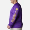 Men Collegiate PFG Terminal Tackle™ Long Sleeve Shirt – Big – LSU