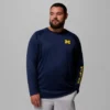 Men Collegiate PFG Terminal Tackle™ Long Sleeve Shirt – Big – Michigan