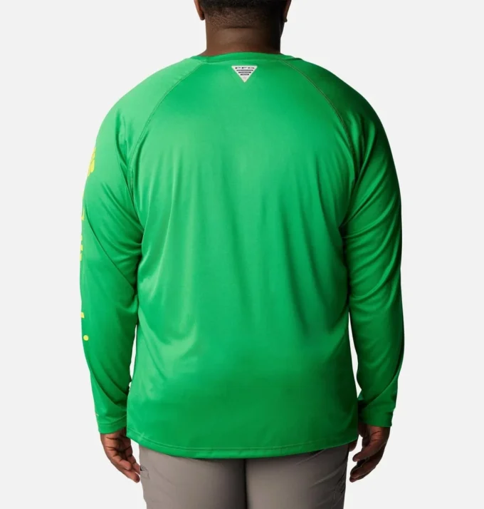Men Collegiate PFG Terminal Tackle™ Long Sleeve Shirt – Big – Oregon
