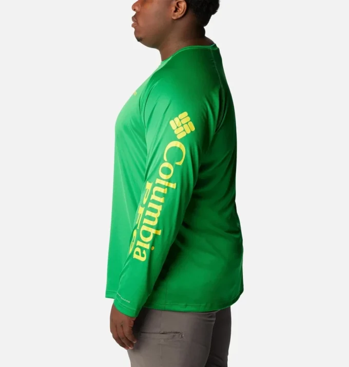 Men Collegiate PFG Terminal Tackle™ Long Sleeve Shirt – Big – Oregon