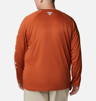 Men Collegiate PFG Terminal Tackle™ Long Sleeve Shirt – Big – Texas