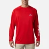 Men Collegiate PFG Terminal Tackle Long Sleeve Shirt – Georgia Men Collegiate PFG Terminal Tackle Long Sleeve Shirt – Georgia