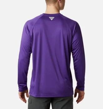 Men Collegiate PFG Terminal Tackle™ Long Sleeve Shirt – LSU Men Collegiate PFG Terminal Tackle™ Long Sleeve Shirt – LSU