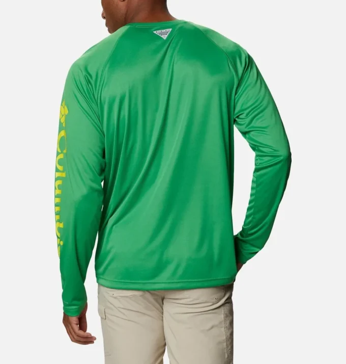 Men Collegiate PFG Terminal Tackle™ Long Sleeve Shirt – Oregon