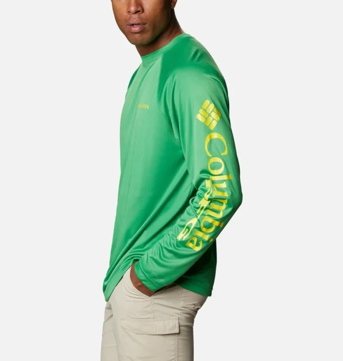 Men Collegiate PFG Terminal Tackle™ Long Sleeve Shirt – Oregon