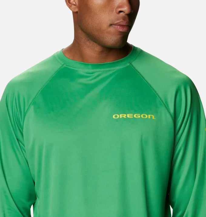 Men Collegiate PFG Terminal Tackle™ Long Sleeve Shirt – Oregon