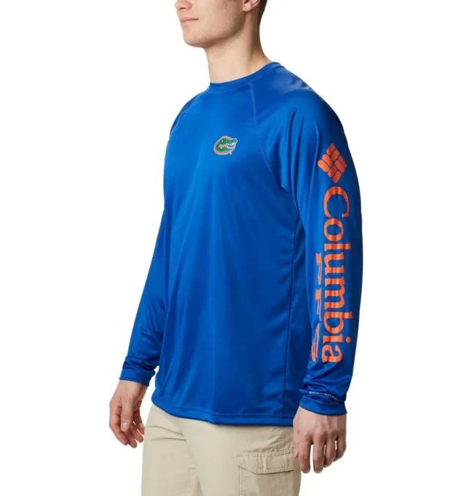 Men Collegiate PFG Terminal Tackle™ Long Sleeve Shirt – Tall – Florida