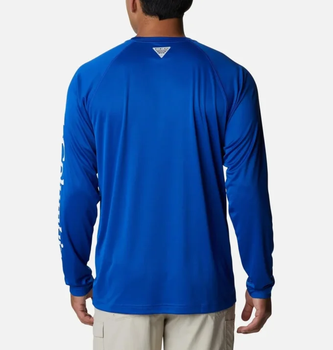 Men Collegiate PFG Terminal Tackle™ Long Sleeve Shirt – Tall – Kentucky