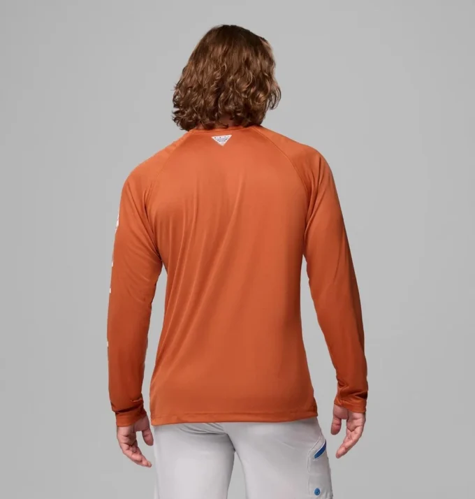 Men Collegiate PFG Terminal Tackle™ Long Sleeve Shirt – Texas