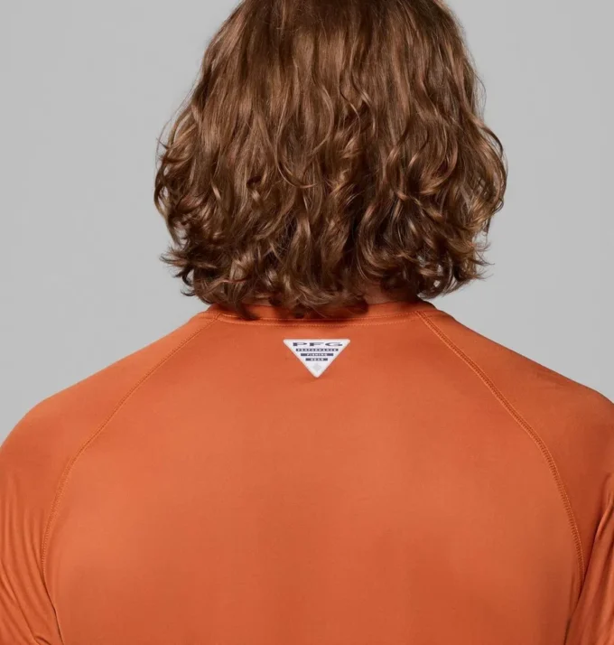 Men Collegiate PFG Terminal Tackle™ Long Sleeve Shirt – Texas