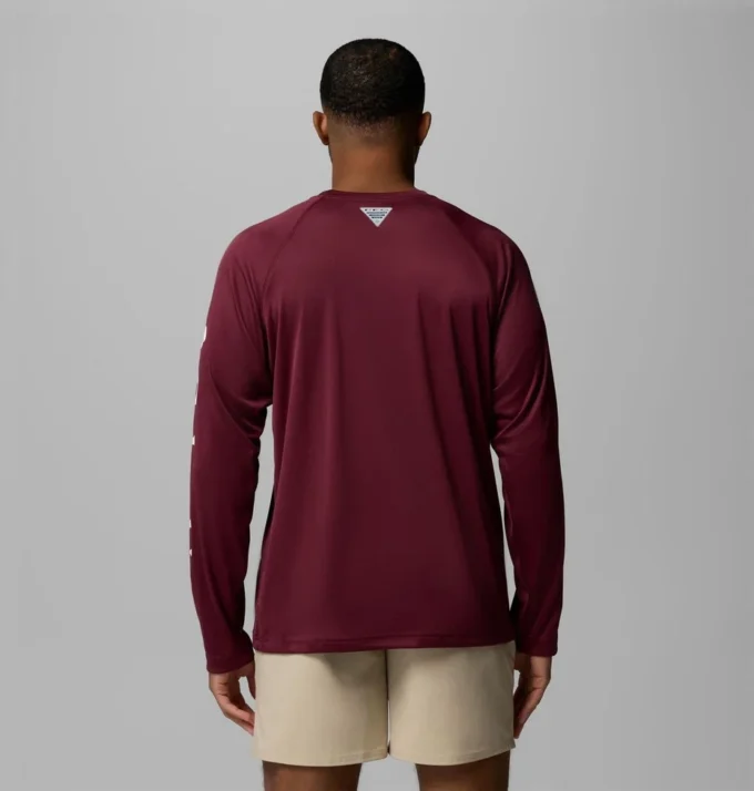 Men Collegiate PFG Terminal Tackle™ Long Sleeve Shirt – Texas A&M