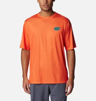 Men Collegiate PFG Terminal Tackle™ Short Sleeve Shirt – Florida