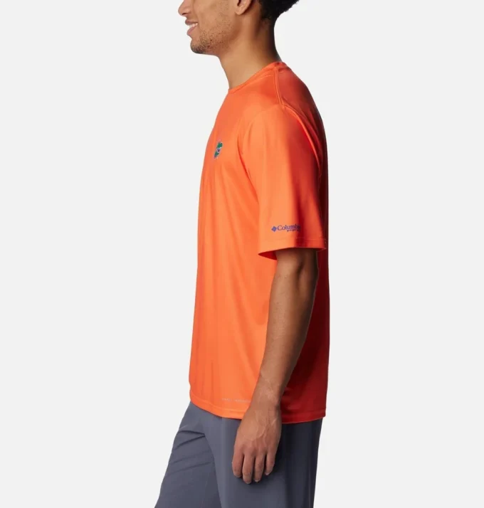 Men Collegiate PFG Terminal Tackle™ Short Sleeve Shirt – Florida Men Collegiate PFG Terminal Tackle™ Short Sleeve Shirt – Florida