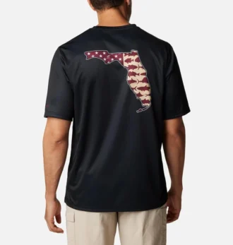 Men Collegiate PFG Terminal Tackle™ Short Sleeve Shirt – Florida State